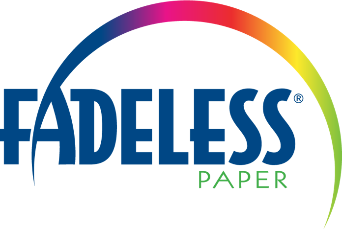 Fadeless Paper Logo